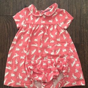 Baby Boden Girls dress & bloomers 18-24 months